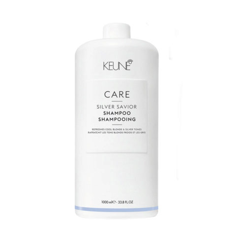 Care line Silver savior Shampoo 1000ml - Antigelb Shampoo