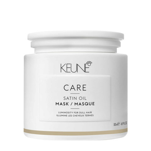 Care Line Satin Oil Mask 500ml - Glanz Maske für stumpfes und trockenes Haar