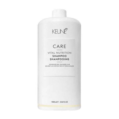 Care line Vital nutrition Shampoo 1000ml - feuchtigkeitsspendendes Shampoo für trockenes Haar