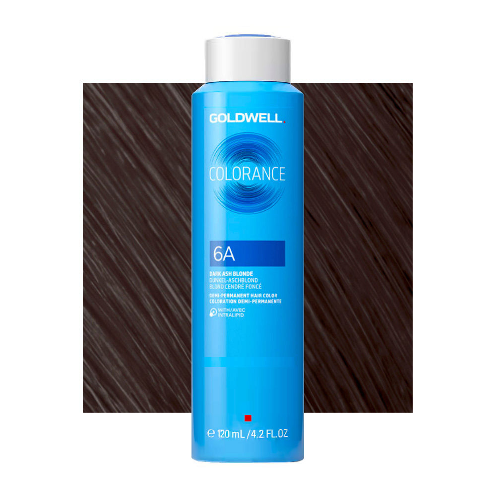 6A Dunkles Aschblond  Goldwell Colorance Cool browns can 120ml