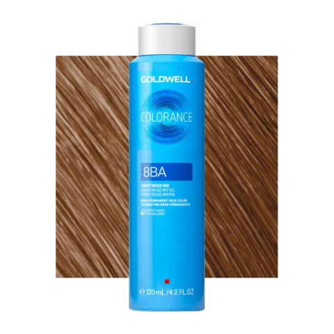 8BA Helles Rauchbeige blond Goldwell Colorance Cool blondes can 120ml