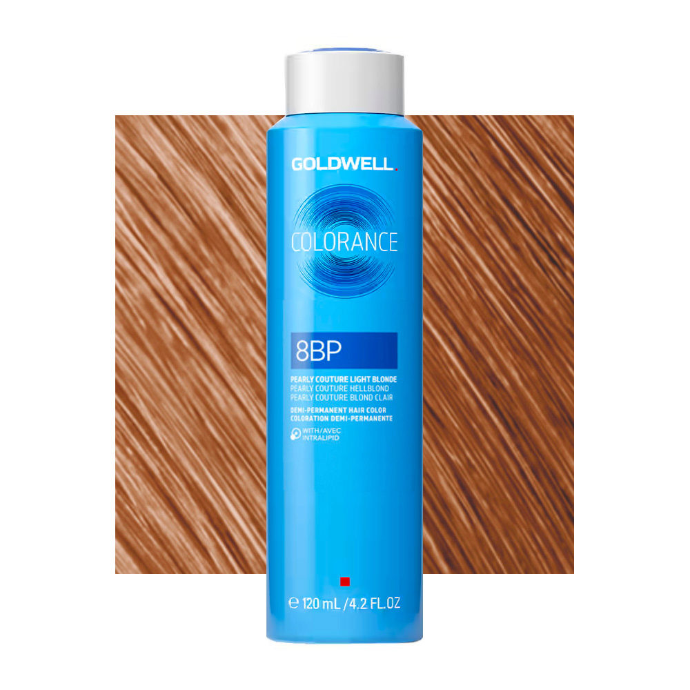 8BP Helles Perlmutt Couture Blond Goldwell Colorance Cool blondes can 120ml