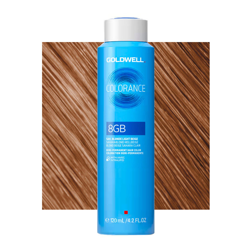 8GB Sahara beige hellblond Goldwell Colorance Warm blondes can 120ml