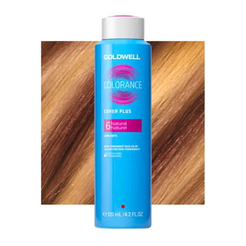 6 Natural Naturel Dunkelblond Goldwell Colorance Cover plus Naturals can 120ml