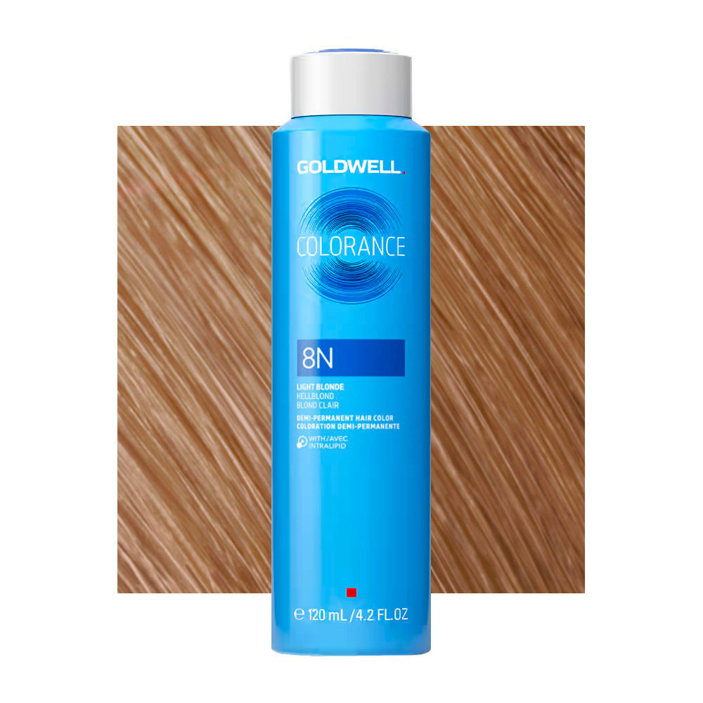 8N Natürliches Hellblond Goldwell Colorance Naturals Can 120ml