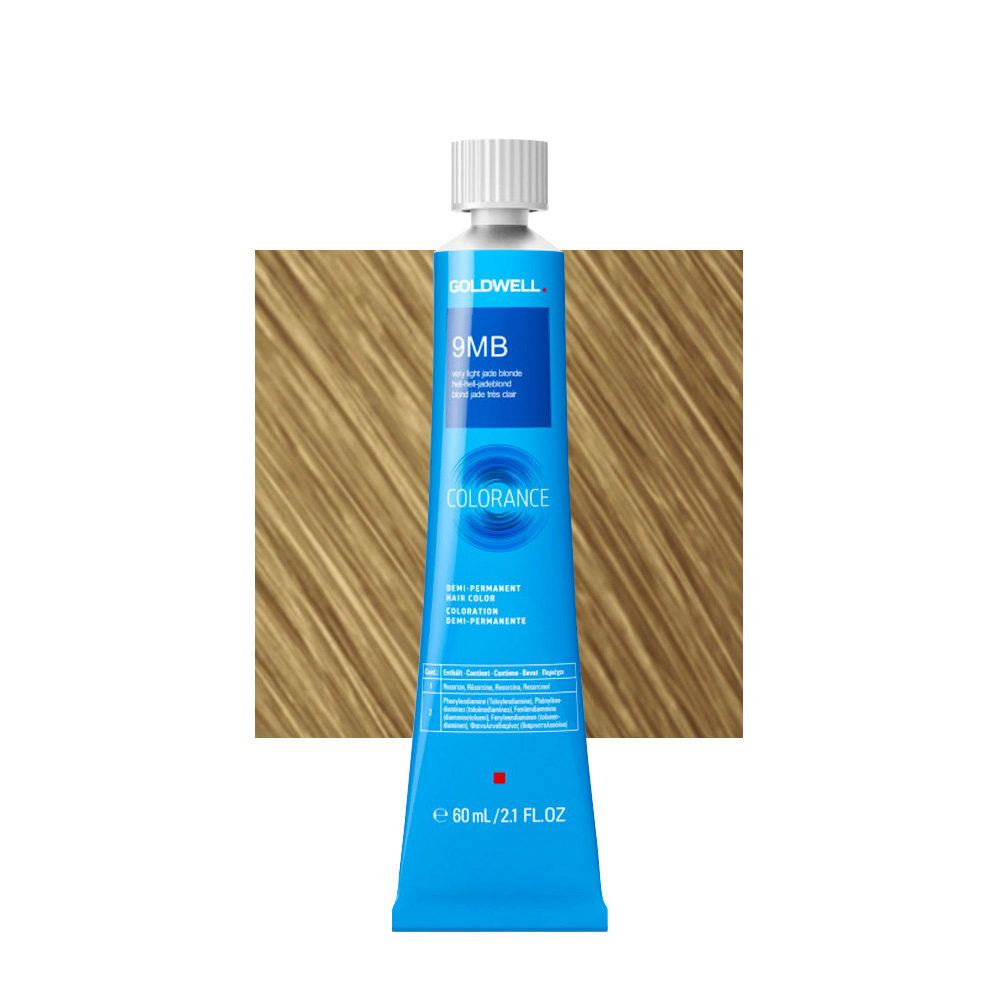 9MB Sehr helles Jadeblond Goldwell Colorance Cool blondes tb 60ml