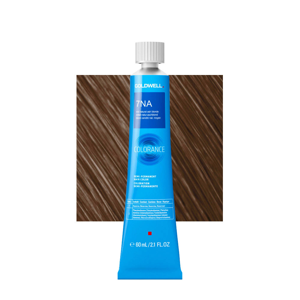 7NA Mittleres natürliches Aschblond Goldwell Colorance Cool browns tb 60ml