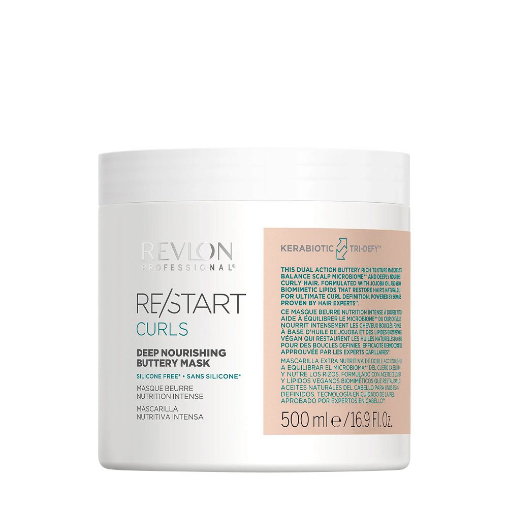 Revlon Restart Curls Deep Nourishing Buttery Mask 500ml - Maske für  lockiges Haar | Hair Gallery