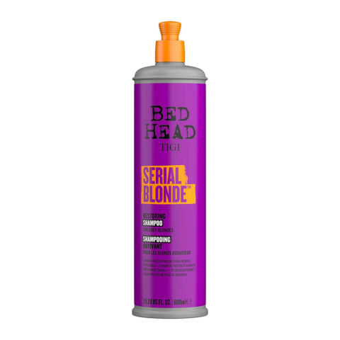 Bed Head Serial Blonde Shampoo 600ml - Shampoo für geschädigtes blondes Haar