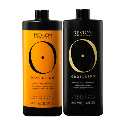 Orofluido Radiance Argan Shampoo 1000ml Conditioner 1000ml