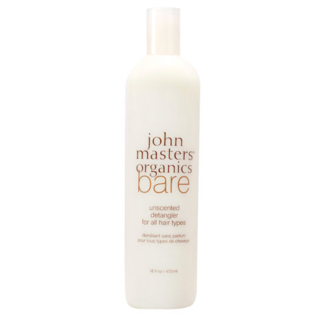 John Masters Organics Bare Unscented Detangler For All Hair Types 473ml – parfümfreier Conditioner