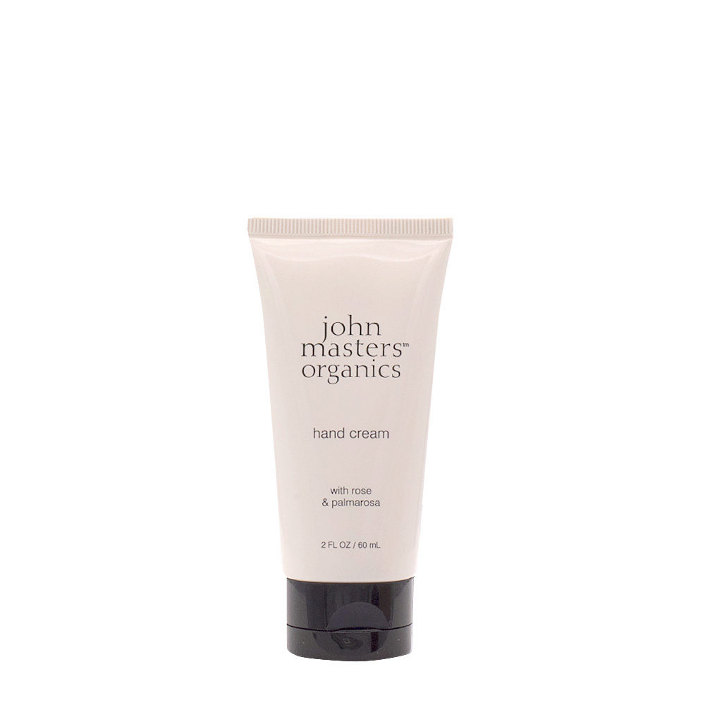 John Masters Organics Hand Cream With Rose and Palmarosa 60ml - Handcreme mit Rose und Palmarosa