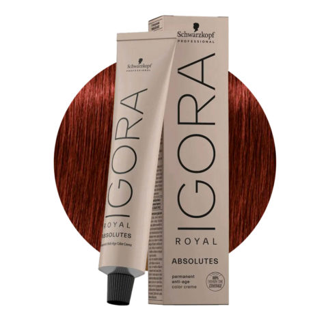 Schwarzkopf Igora Royal Absolutes 6-80 Naturrot Dunkelblond 60ml - Dauerhafte Färbung