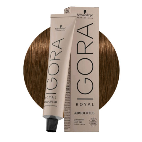 Schwarzkopf Igora Royal Absolutes 7-140  Cendrè Naturbeige Mittelblond 60ml - Dauerhafte Färbung