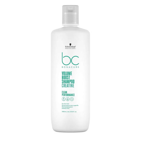 Schwarzkopf BC Bonacure Volume Boost Shampoo Creatine 1000ml - Volume boost Shampoo fuer feines Haar