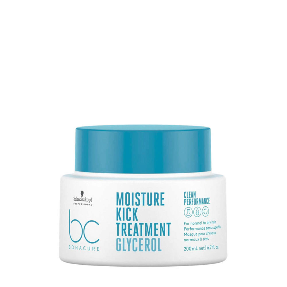 Schwarzkopf BC Bonacure Moisture Kick Treatment Glycerol 200ml - Maske für  trockenes Haar