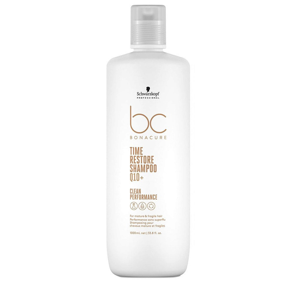 Schwarzkopf BC Bonacure Time Restore Conditioner Q10+ 1000ml - Spülung für reifes Haar