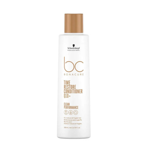 Schwarzkopf BC Bonacure Time Restore Conditioner Q10+ 200ml - Spülung für reifes Haar