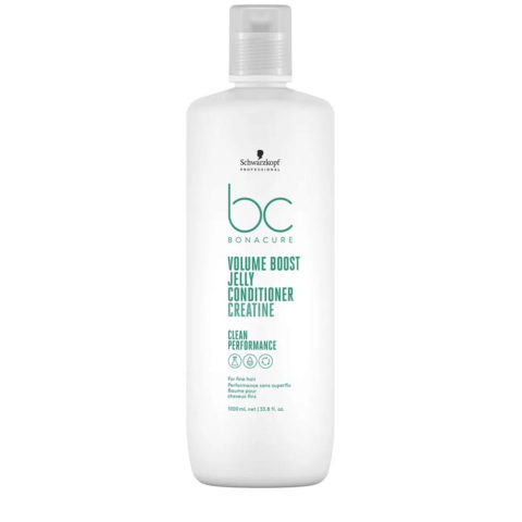 Schwarzkopf BC Bonacure Volume Boost Jelly Conditioner Creatine 1000ml - Volumenspülung für feines Haar