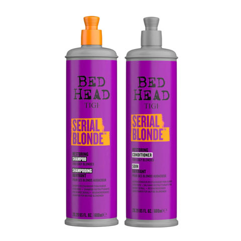 Tigi Bed Head Serial Blonde Shampoo 600ml Conditioner 600ml