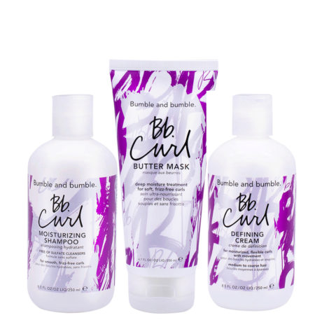 Bb. Curl Shampoo 250ml Butter Mask 200ml Defining Cream 250ml