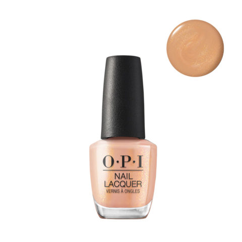 OPI Nail Lacquer Summer NLB012 The Future is You 15ml – funkelnder nudefarbener Nagellack
