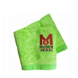 Moser Animal Dog Towel 61x61cm - grünes Hundetuch