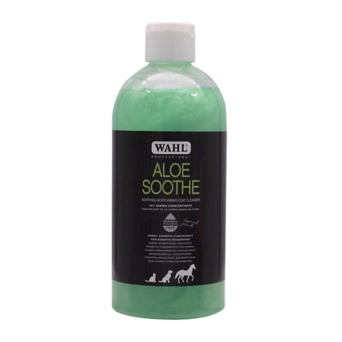 Wahl Pro Pet Aloe Soothe Shampoo 500ml - konzentriertes Aloe-Shampoo für Tiere