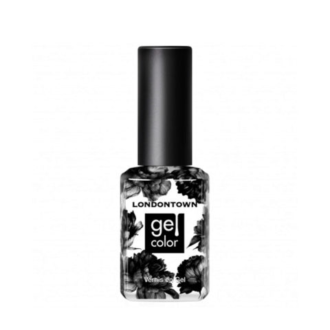 Londontown Gel Color Chim Cher-ee 12ml- Tiefschwarzer semipermanenter Nagellack