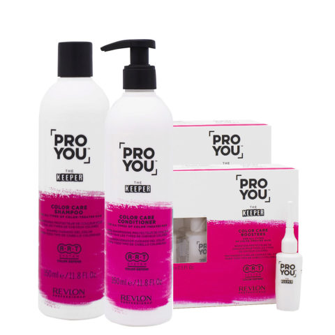 Revlon Pro You The Keeper Shampoo1000ml Mask500ml Booster10x15ml 2pack