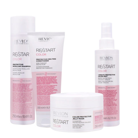 Restart Color Protective Micellar Shampoo250ml Conditioner200ml Mask200ml Spray Protector200ml