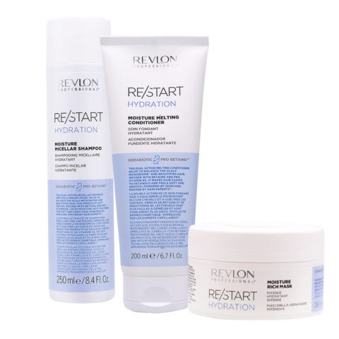 Restart Hydration Shampoo250ml Conditioner200ml Mask250ml