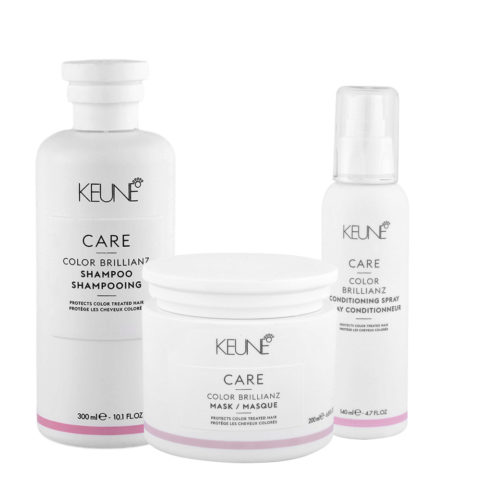 Keune Care Line Color Brillianz Shampoo300ml Conditioning Spray140ml Mask200ml
