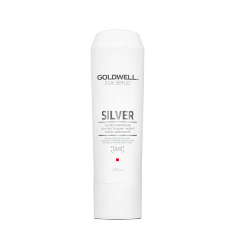 Goldwell Dualsenses Silver Conditioner 200ml - Spuelung für graues und kühles blondes Haar