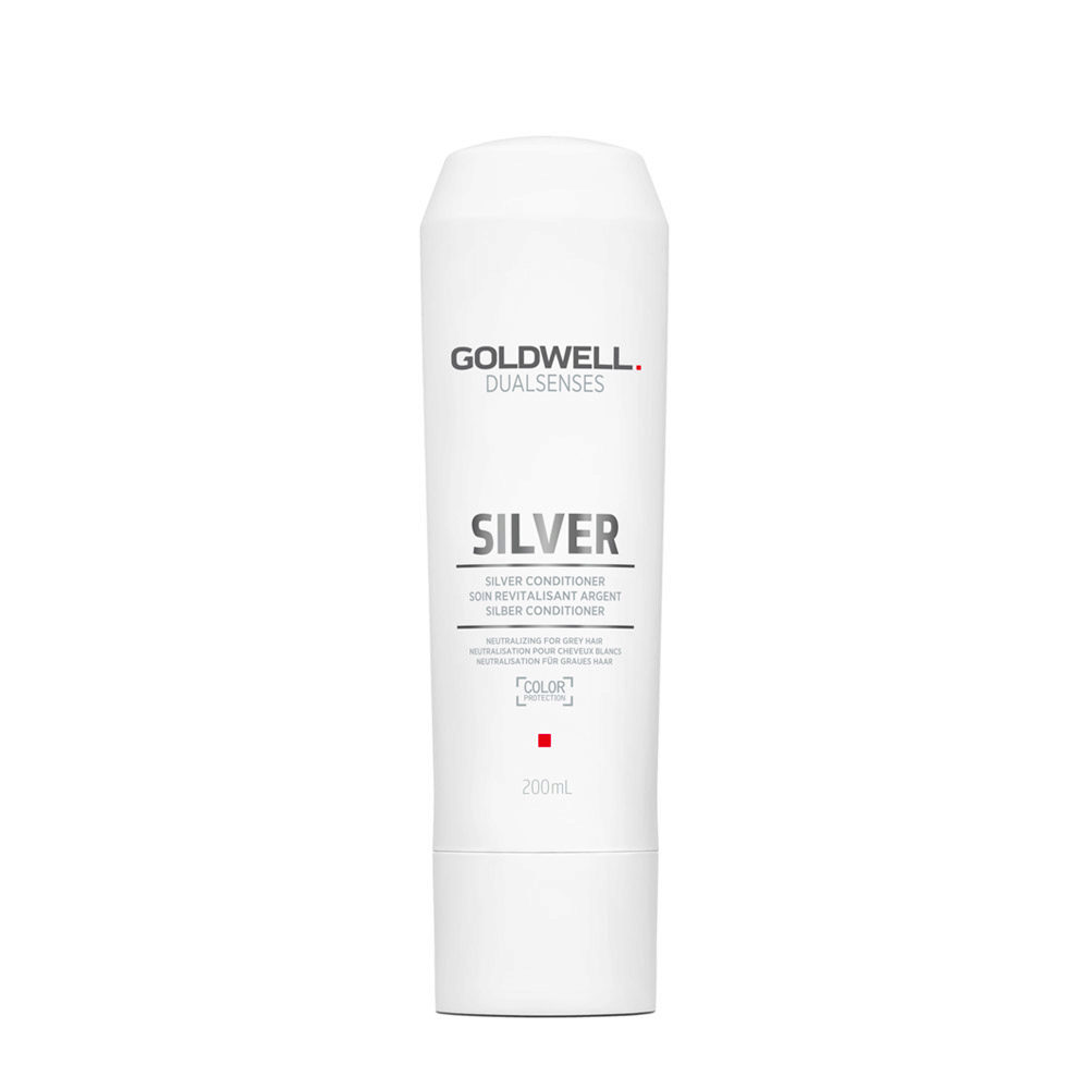 Goldwell Dualsenses Silver Conditioner 200ml - Spuelung für graues und kühles blondes Haar