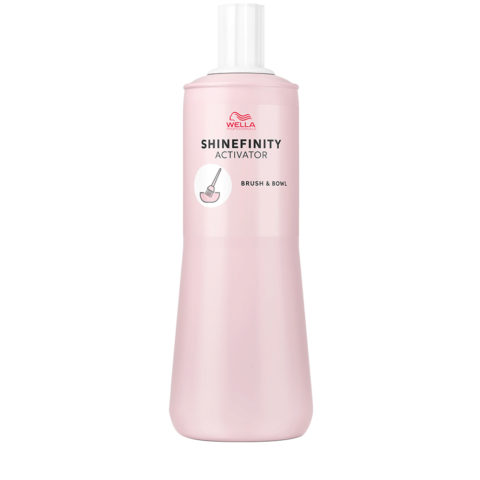 Wella Shinefinity Base Activator Brush 2% 1000ml - Aktivator für Schale