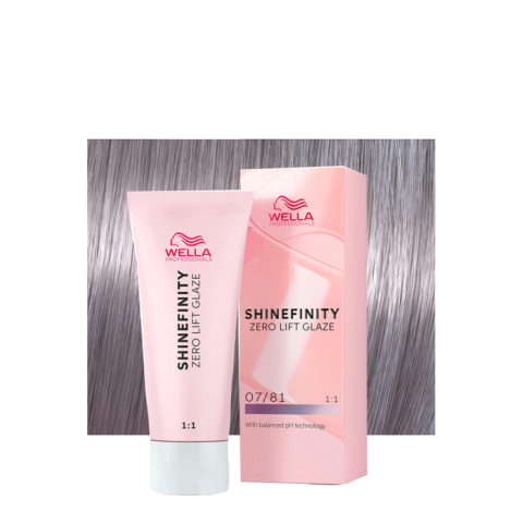 Shinefinity Smoky Opal 07/81 Mittleres Perlen-Aschblond 60ml  – demi-permanente Farbe