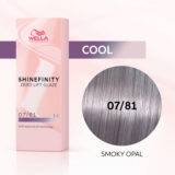 Wella Shinefinity Smoky Opal 07/81 Mittleres Perlen-Aschblond 60ml  – demi-permanente Farbe