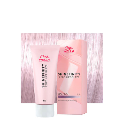 Wella Shinefinity Pink Shimmer 09/65 Sehr Helles Violett Mahagoniblond 60ml – demi-permanente Farbe