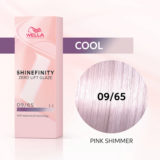 Wella Shinefinity Pink Shimmer 09/65 Sehr Helles Violett Mahagoniblond 60ml – demi-permanente Farbe