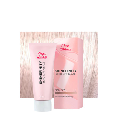 Shinefinity Beige Sand 09/07 Sehr hellblonder Natursand 60 ml– demi-permanente Farbe