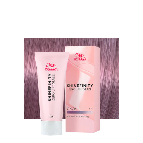 Shinefinity Cherry Wine 06/6 Dunkelblond Violett 60ml – demi-permanente Farbe