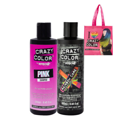 Shampoo Pink 250ml Deep Conditioner für gefärbtes Haar 250ml + Shopper als Geschenk