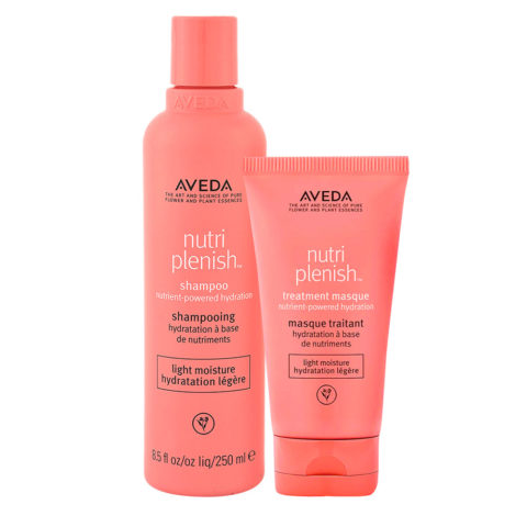 Nutri Plenish Light Moisture Shampoo 250ml Treatment Masque 150ml