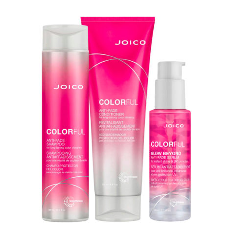 Colorful Anti-Fade Shampoo 300ml Conditioner 250ml Serum 63ml