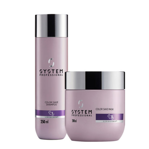 System Professional Color Save Shampoo C1 250ml Mask C3 200ml