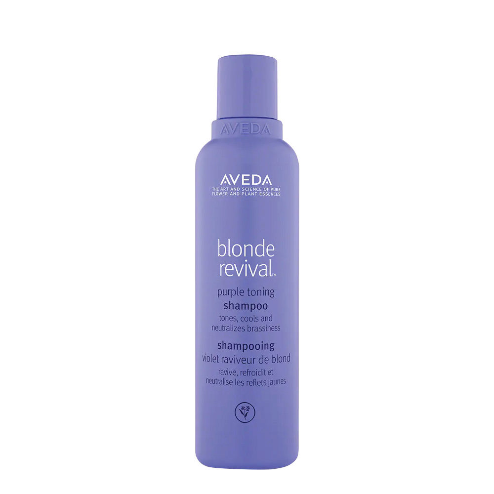 Aveda Blonde Revival Purple Toning Shampoo 200ml - Anti Gelbes Shampoo
