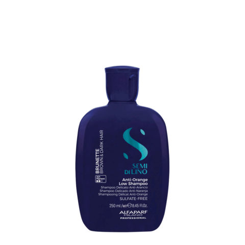 Semi di Lino Brunette Anti-Orange Low Shampoo 250ml - mildes Anti-Orange Shampoo