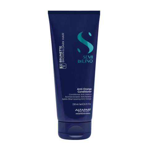 Semi di Lino Brunette Anti-Orange Conditioner 200ml - Anti-Orange Spülung