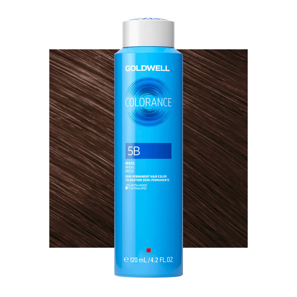5B Brasil Goldwell Colorance Warm browns can 120ml